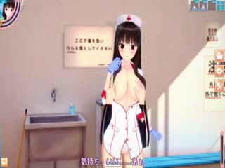 【3D】 學生逃課去操學校護士