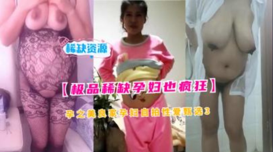 極品稀缺孕婦也瘋狂，孕之美良家婦女自拍性愛甄選2